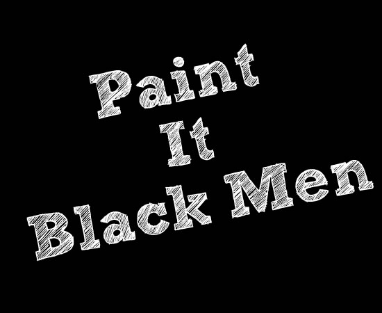 Paint It Black Men